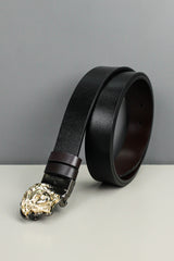 Vrsce Metal Alloy Automatic Buckle Branded Belt