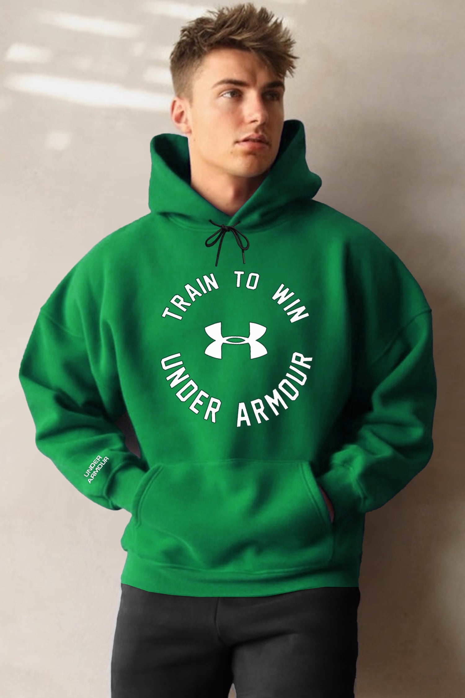 Undr Armr Train to Win Essential Fleece Hoodie