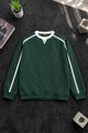 Turbo Minimal Piping Imported Round Neck Men's Sweatshirt