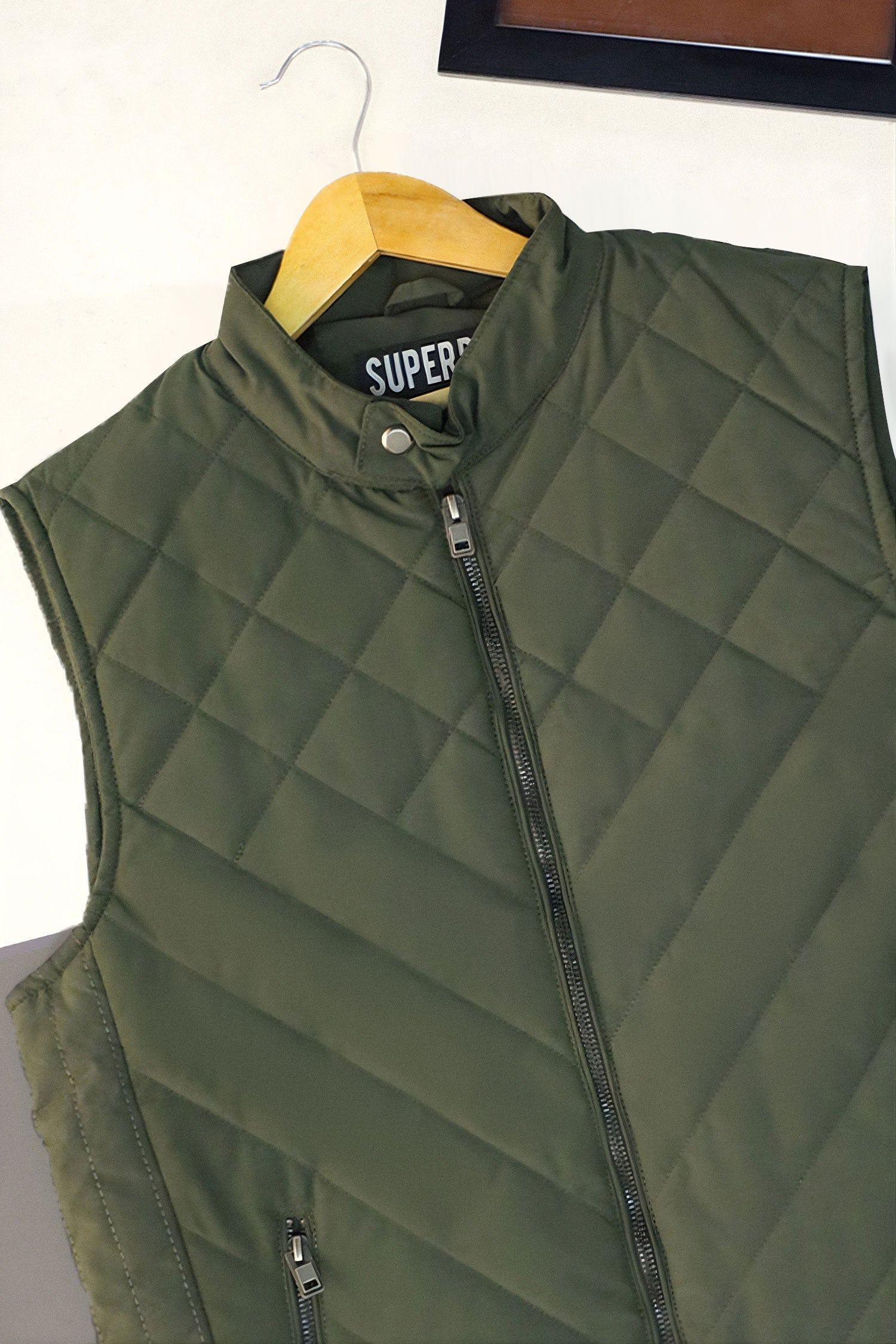 Diamond Quilted Heritage Vest Imported Men's Gilet