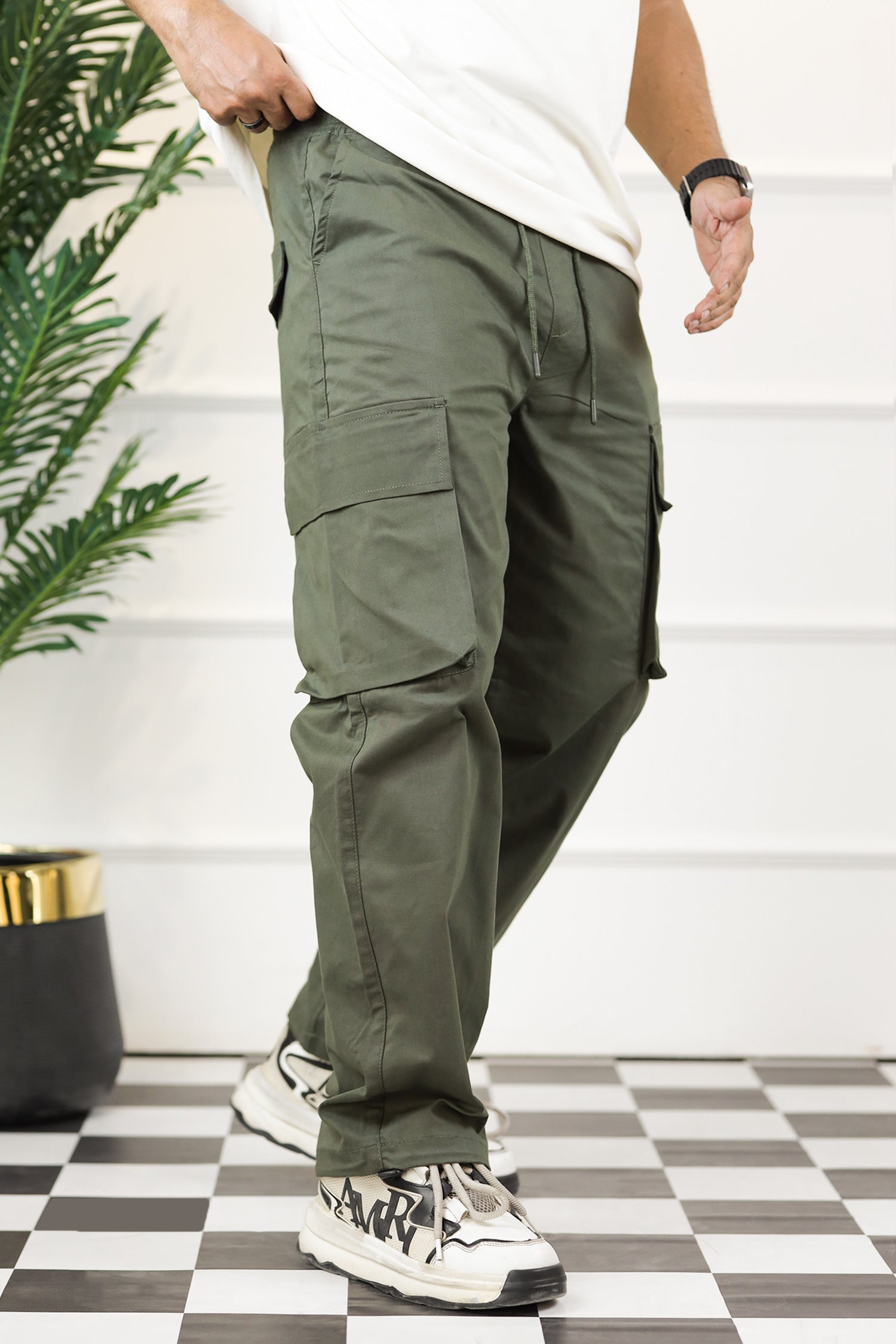 Turbo Relaxed Life Cotton Baggy Fit Trouser