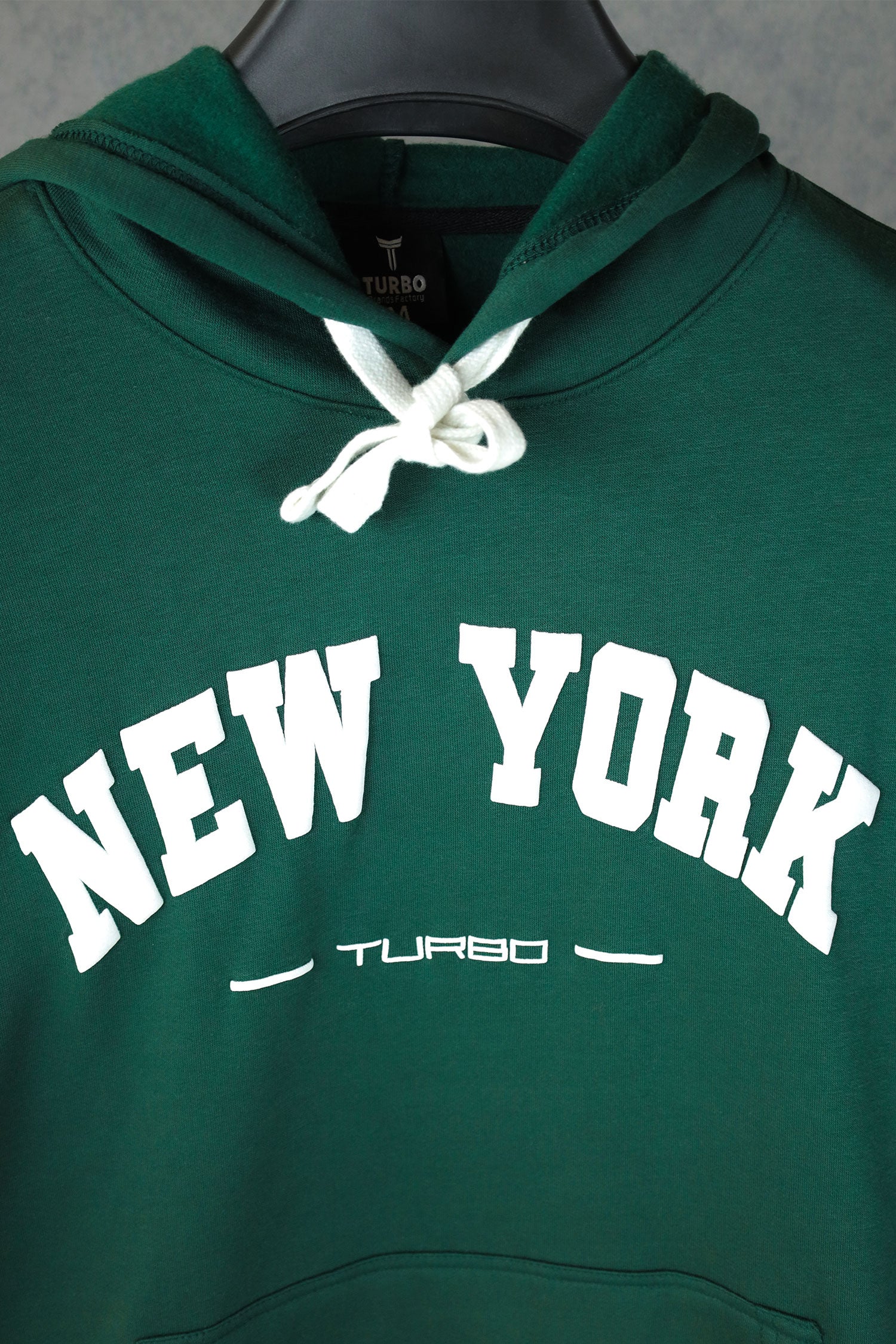 Turbo NY Aplic Print Fleece Hoodie