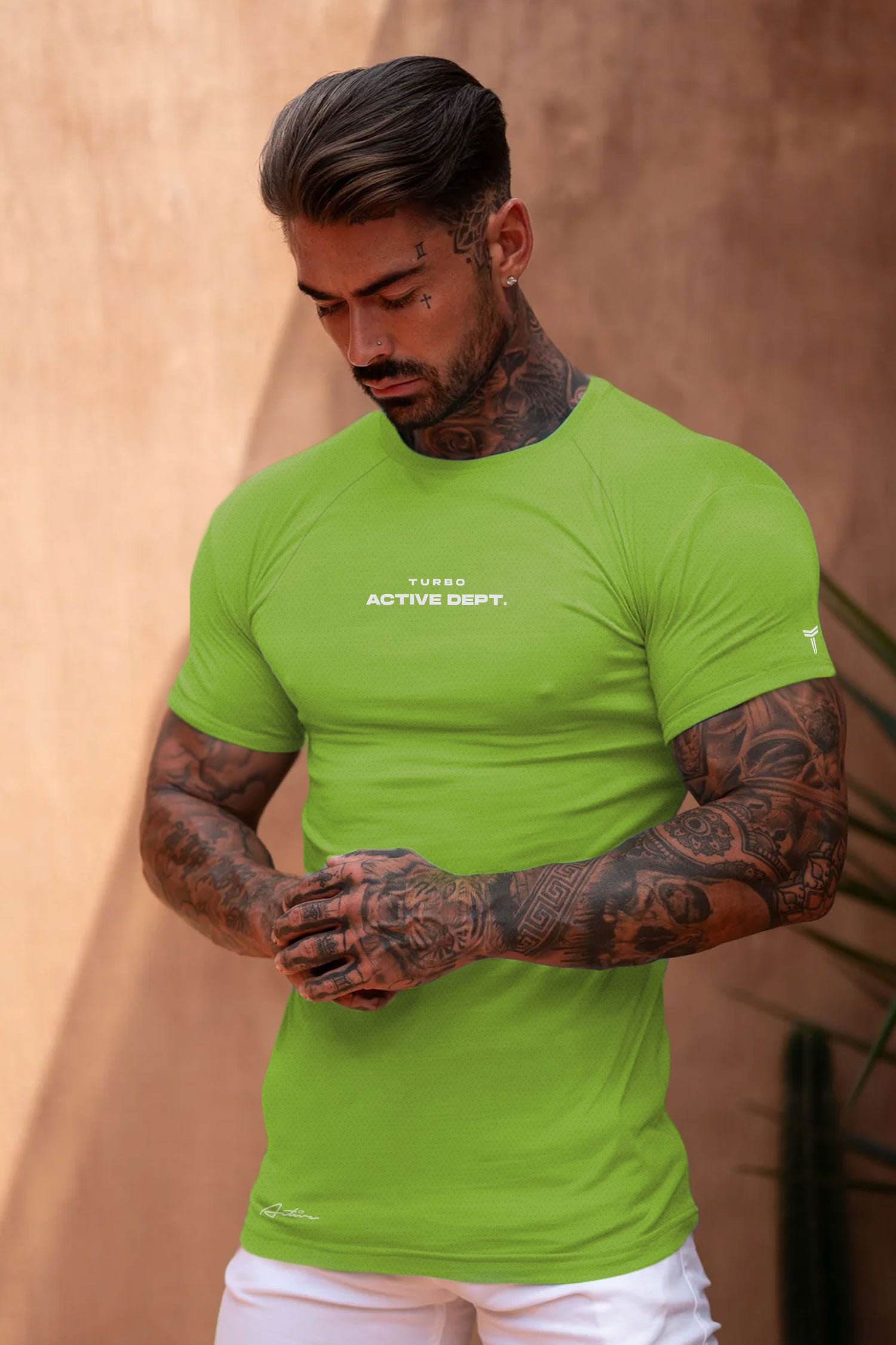 Turbo 'The Active Dept.' Performance Dry-Fit Tee