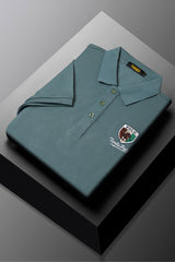 Turbo Polo Club Luxury Touch Men's Polo Shirt In Sea Green