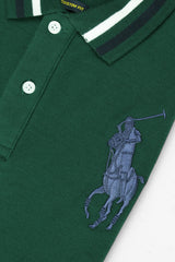 Rph Luren Classic Signature Rider Men's Polo Shirt In Green