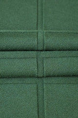 Trionn Korean Crew-Neck Imported Men's Sweater In Green