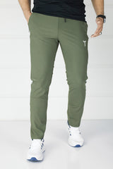 Turbo Born Tough Workout Running Men's Dryfit Trouser In Green