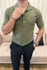 Turbo Endless Cool Embossed Casual Shirt