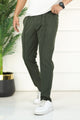 Turbo Micron Swift-Line Panel Trouser In Olive Green