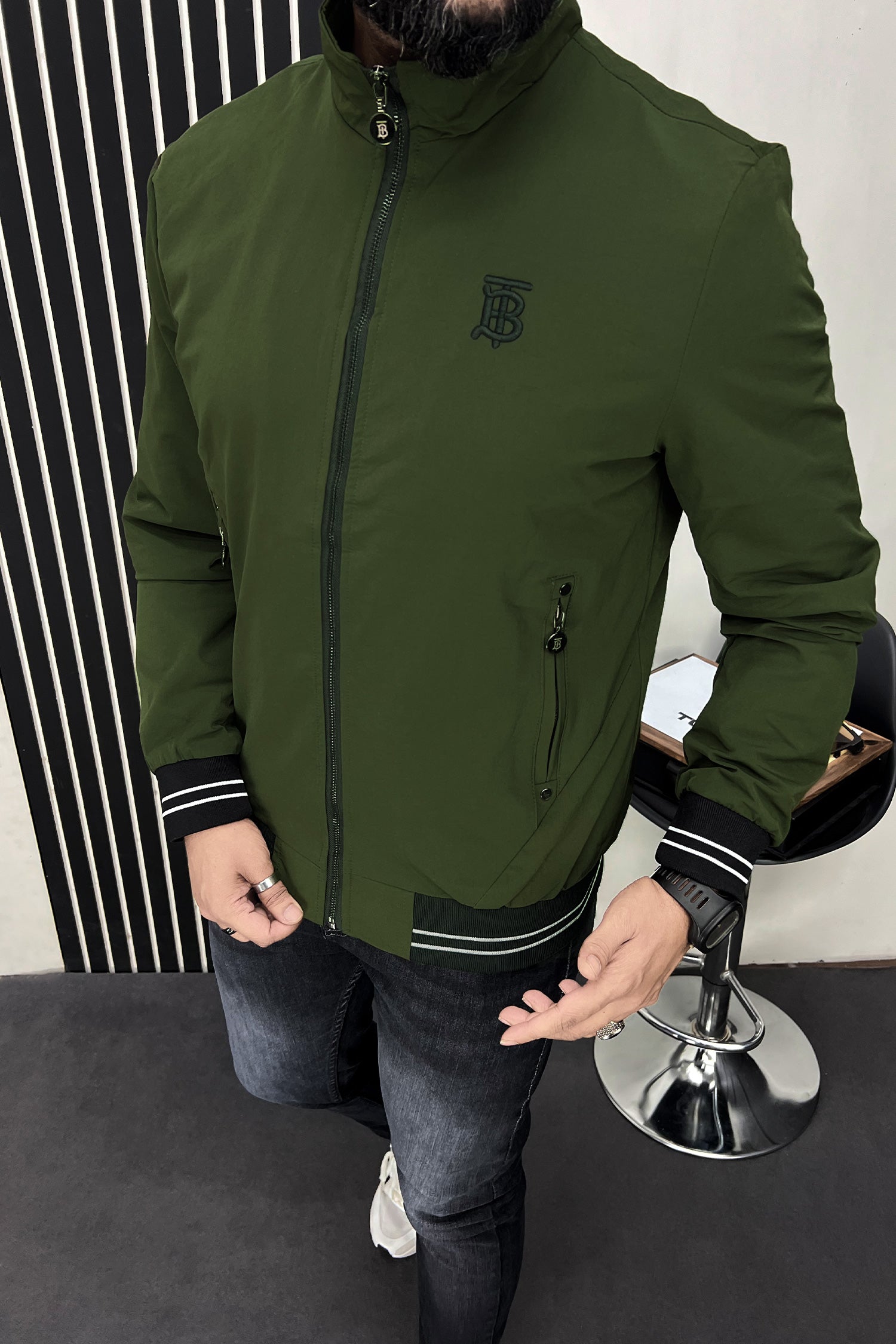 Brbrry Men's Imported Light Weight Jacket