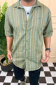 Turbo Spring Edit Textured Casual Shirt In Green