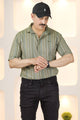 Turbo Spring Edit Textured Casual Shirt