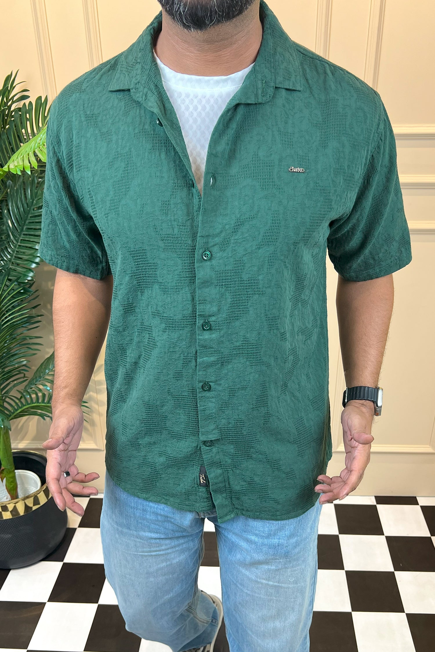 Turbo Artistic Touch Comfort Casual Shirt