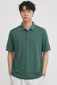 Turbo Ribbed Shoulder Style Men's Polo T-Shirt