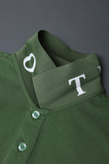 Turbo Polo Club Golf Men's Polo Shirt In Olive Green