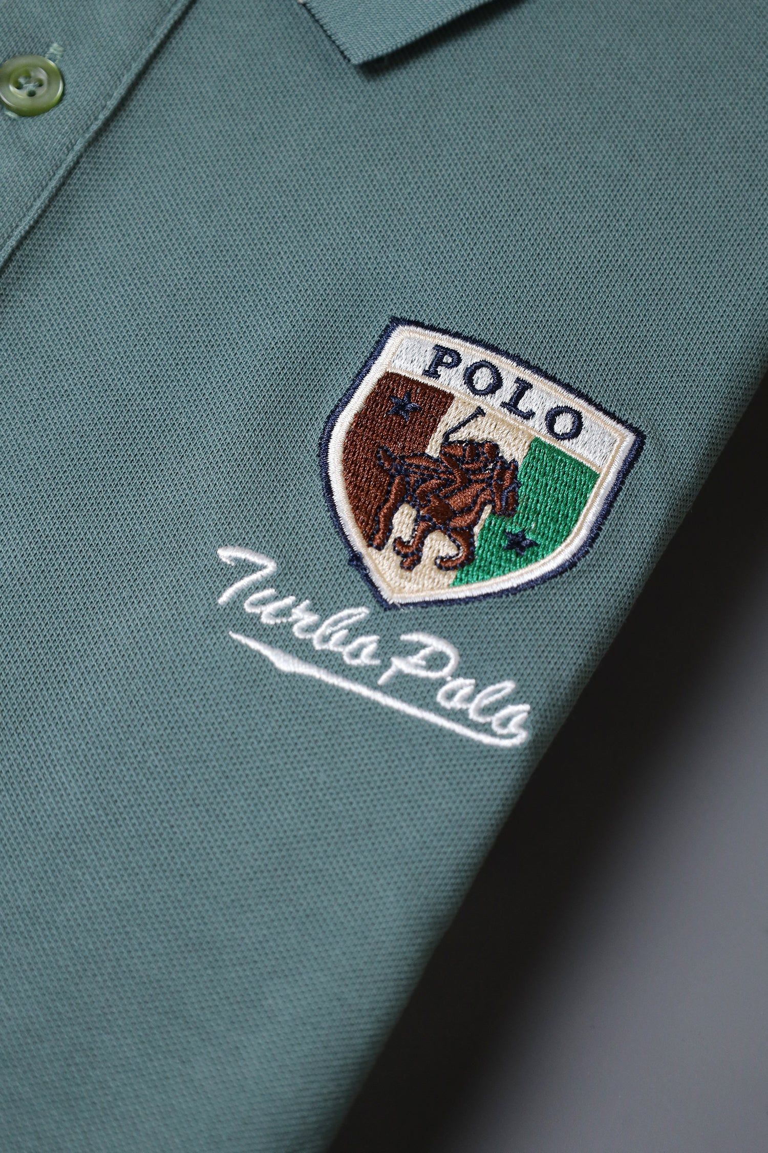 Turbo Polo Club Luxury Touch Men's Polo Shirt In Sea Green