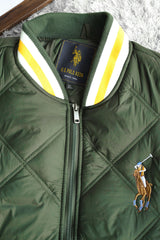 Rph Lren Polo Rib Collar Imported Puffer Jacket