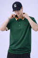 Men's Casual Vision Polo T-Shirt In Green