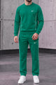Nke Active-Wear Piping Men's Co-Ord Set In Green