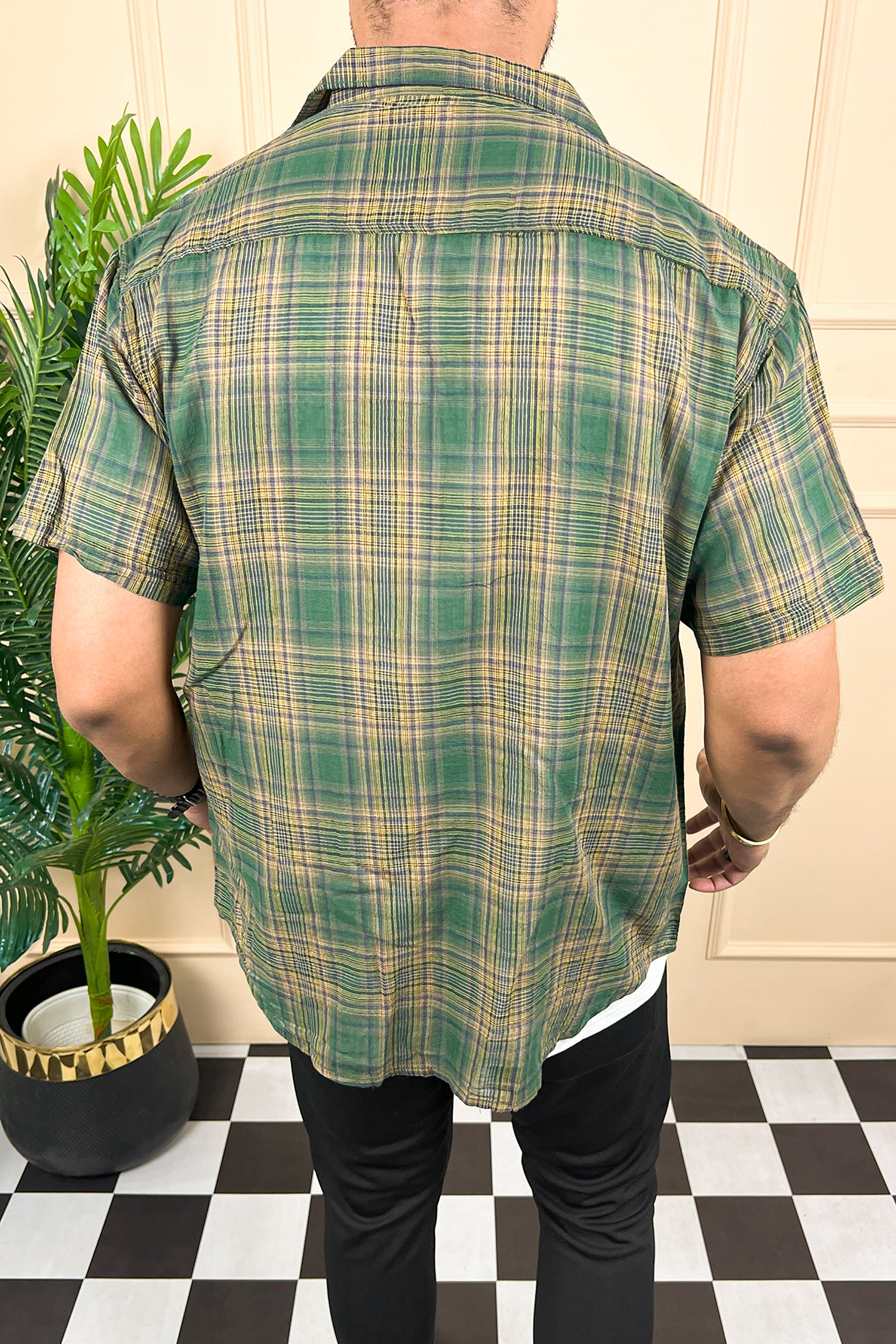 Turbo Classic Pattern Comfort Casual Shirt