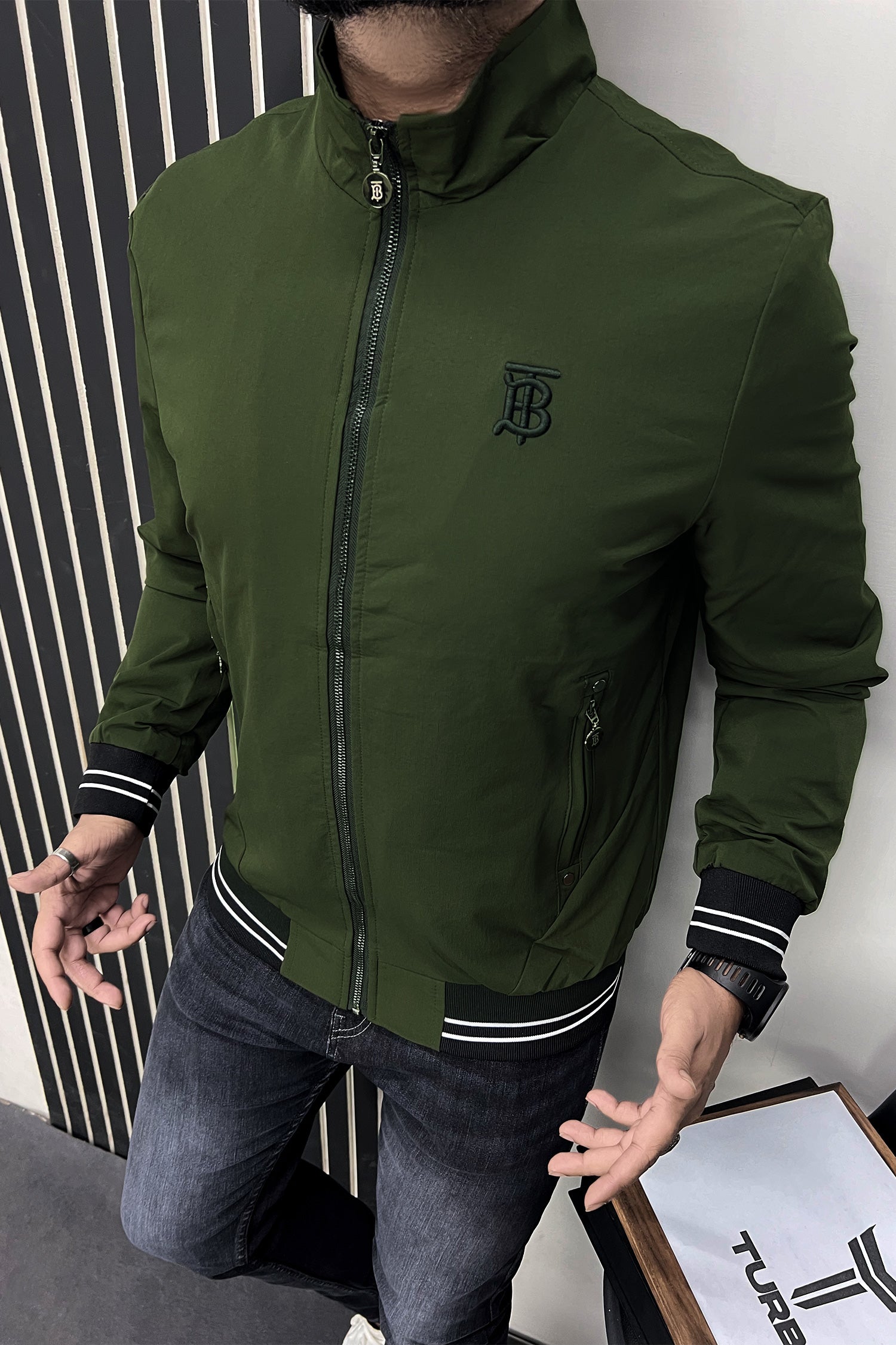 Brbrry Men's Imported Light Weight Jacket