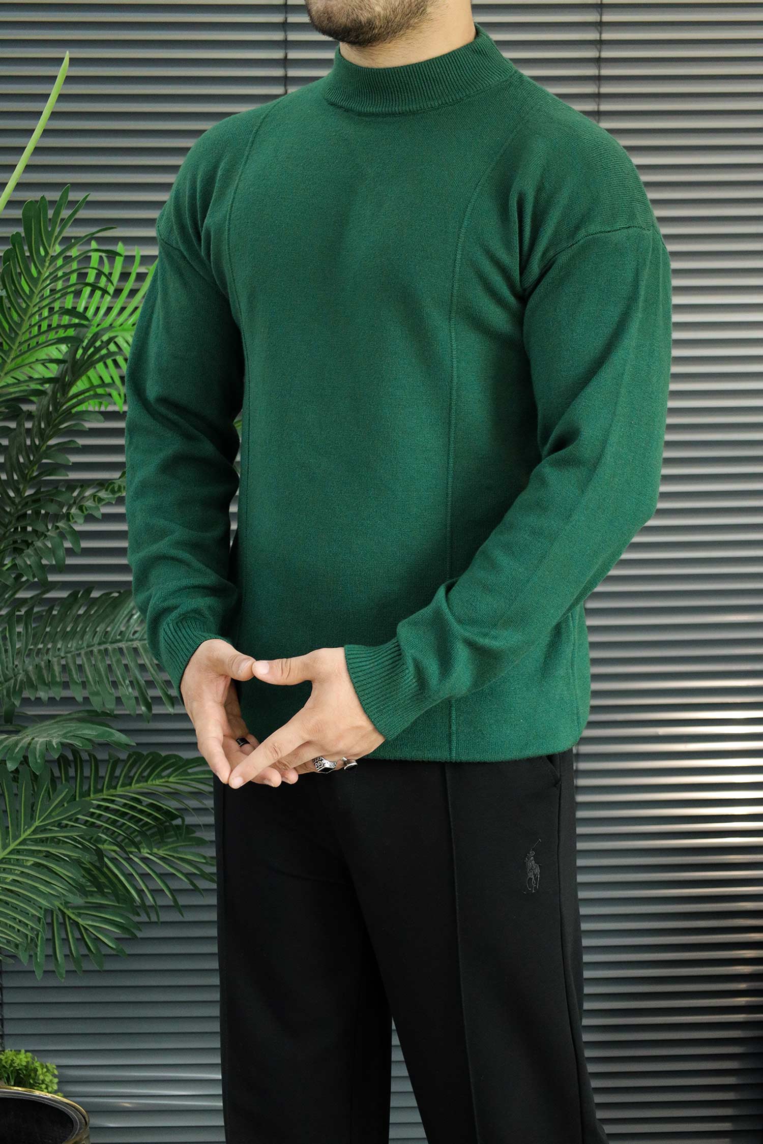 Turbo Clean Aesthetic Texture Style Imported Men's Sweater