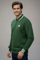 Adds Arm Rib Stripes Imported Men's Sweatshirt
