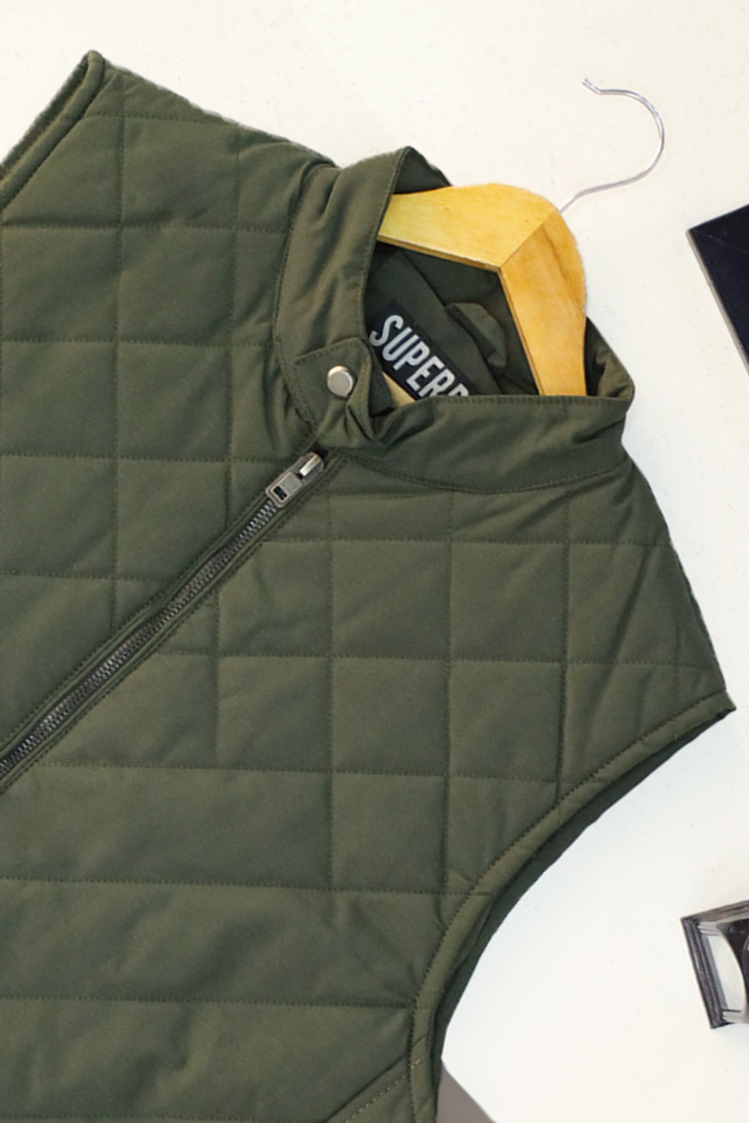 Diamond Quilted Heritage Vest Imported Men's Gilet