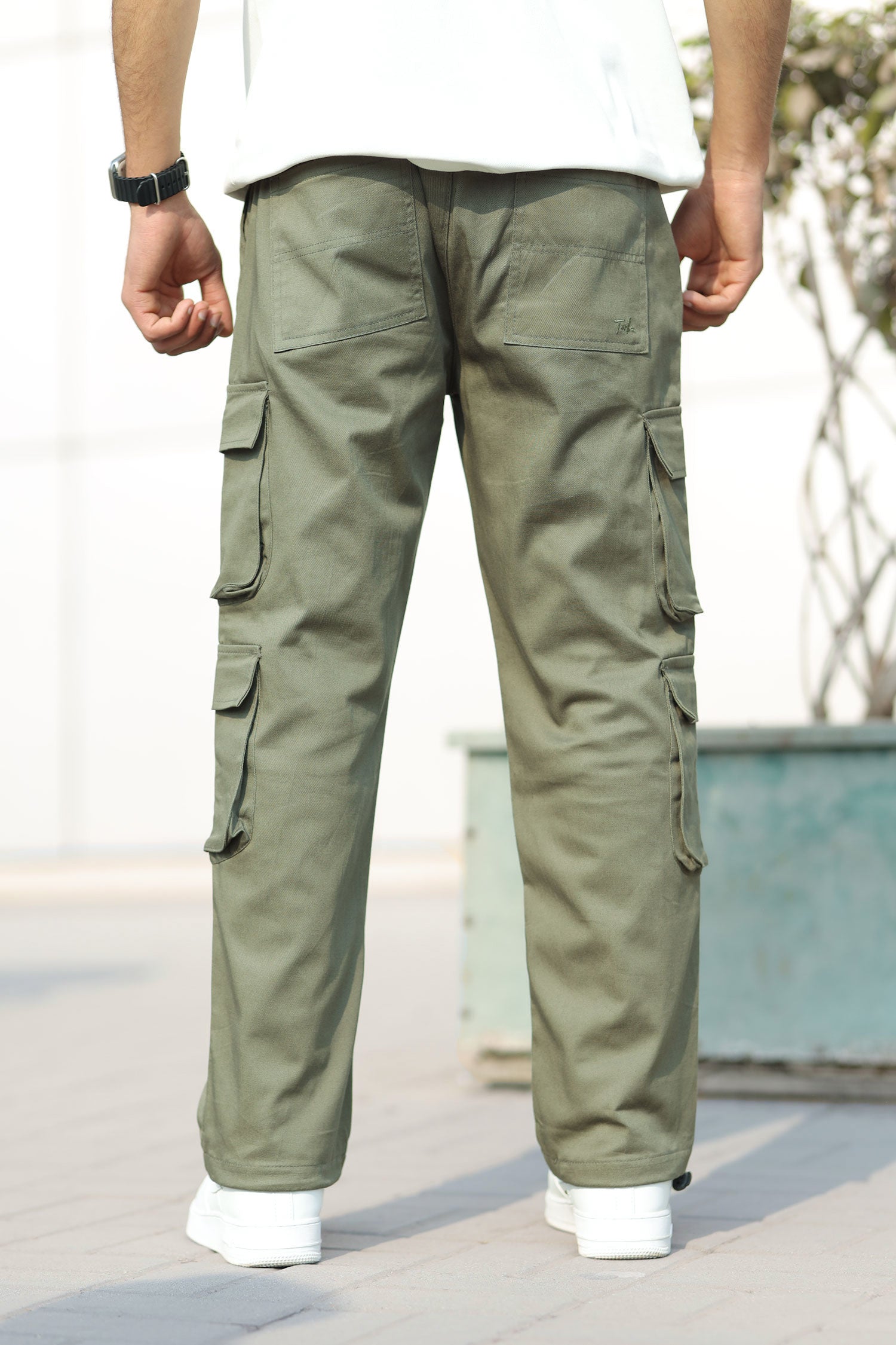 Turbo 8 Pockets Imp Cotton Blend Cargo Trouser