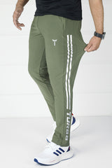Turbo Born Tough Workout Running Men's Dryfit Trouser In Green
