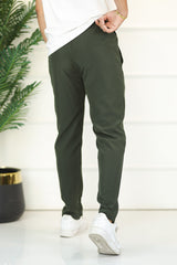 Turbo Micron Swift-Line Panel Trouser In Olive Green