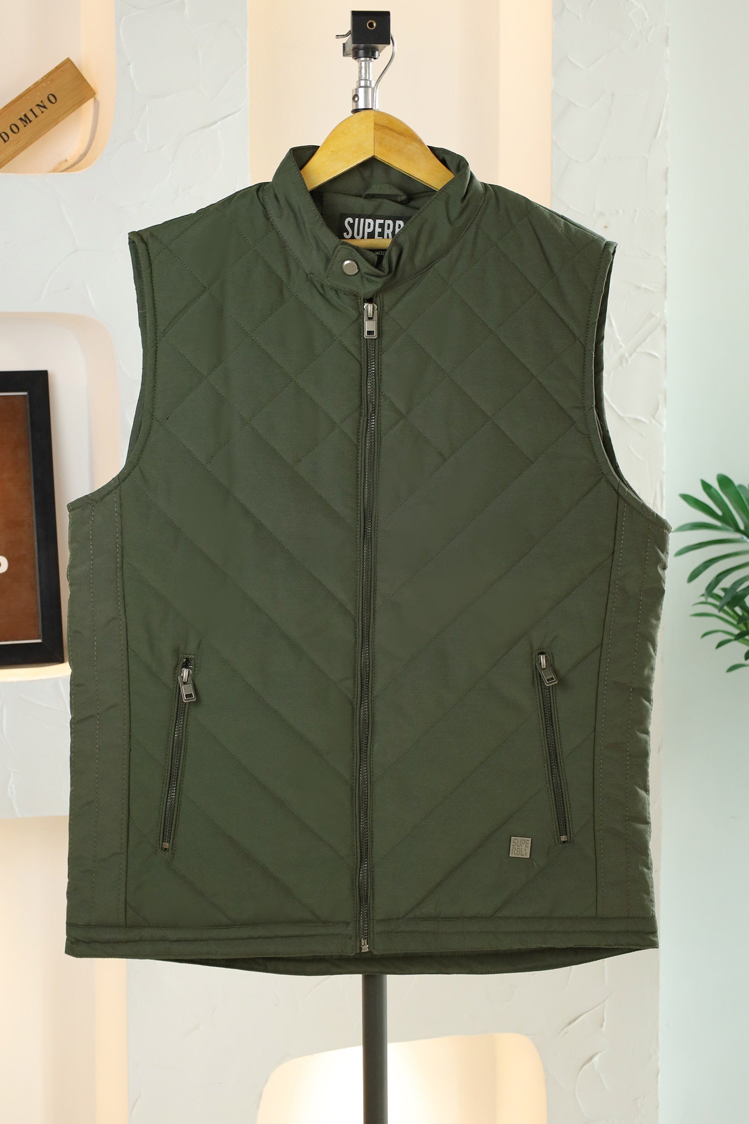 Diamond Quilted Heritage Vest Imported Men's Gilet