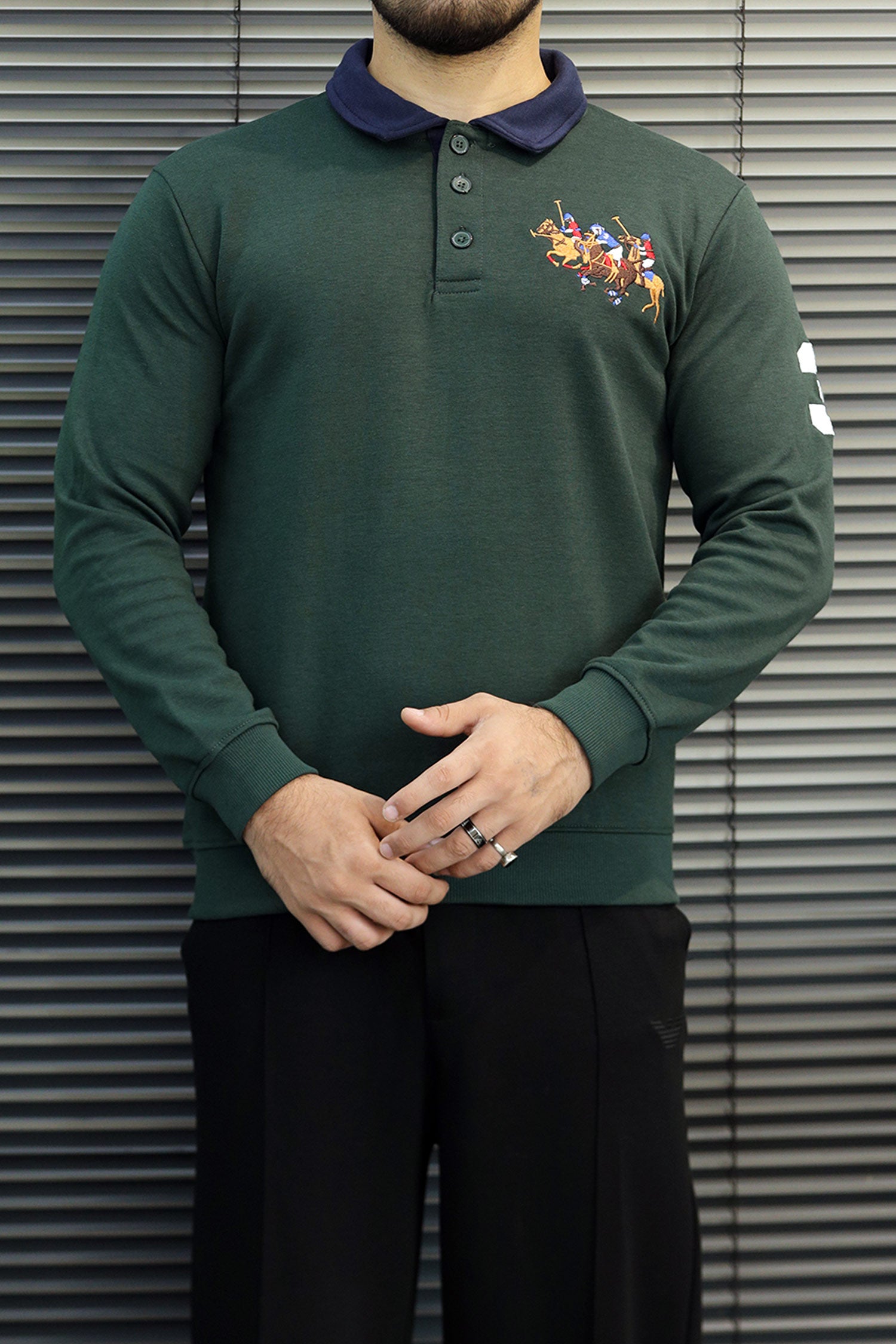 Polo Signature Elite Men's Sweatshirt In Green