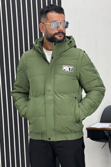 Mkt Removable Sleeves Imported Puffer Jacket