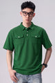 Turbo Classic Button Placket Men's Polo Shirt