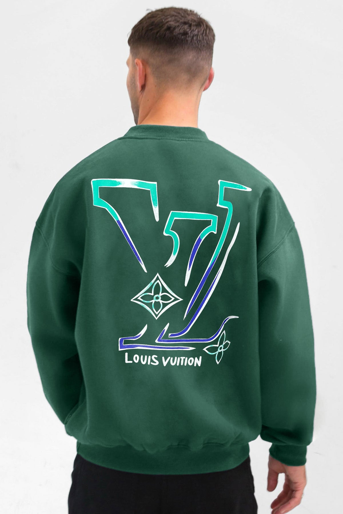 Luis Vten Designer Typography Full Sleeves Men's Sweatshirt