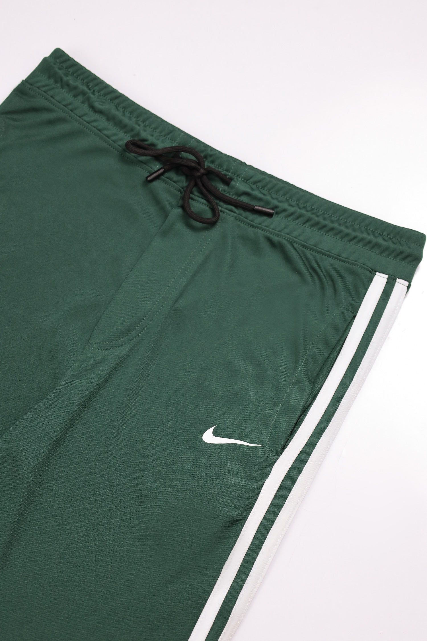 Nke Power Stretch Quick-Dry Tracksuit In Dark Green