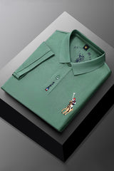 Rph Lren Polo Big Pony Men's Polo Shirt In Light Green