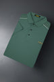 Turbo Ribbed Shoulder Style Men's Polo T-Shirt