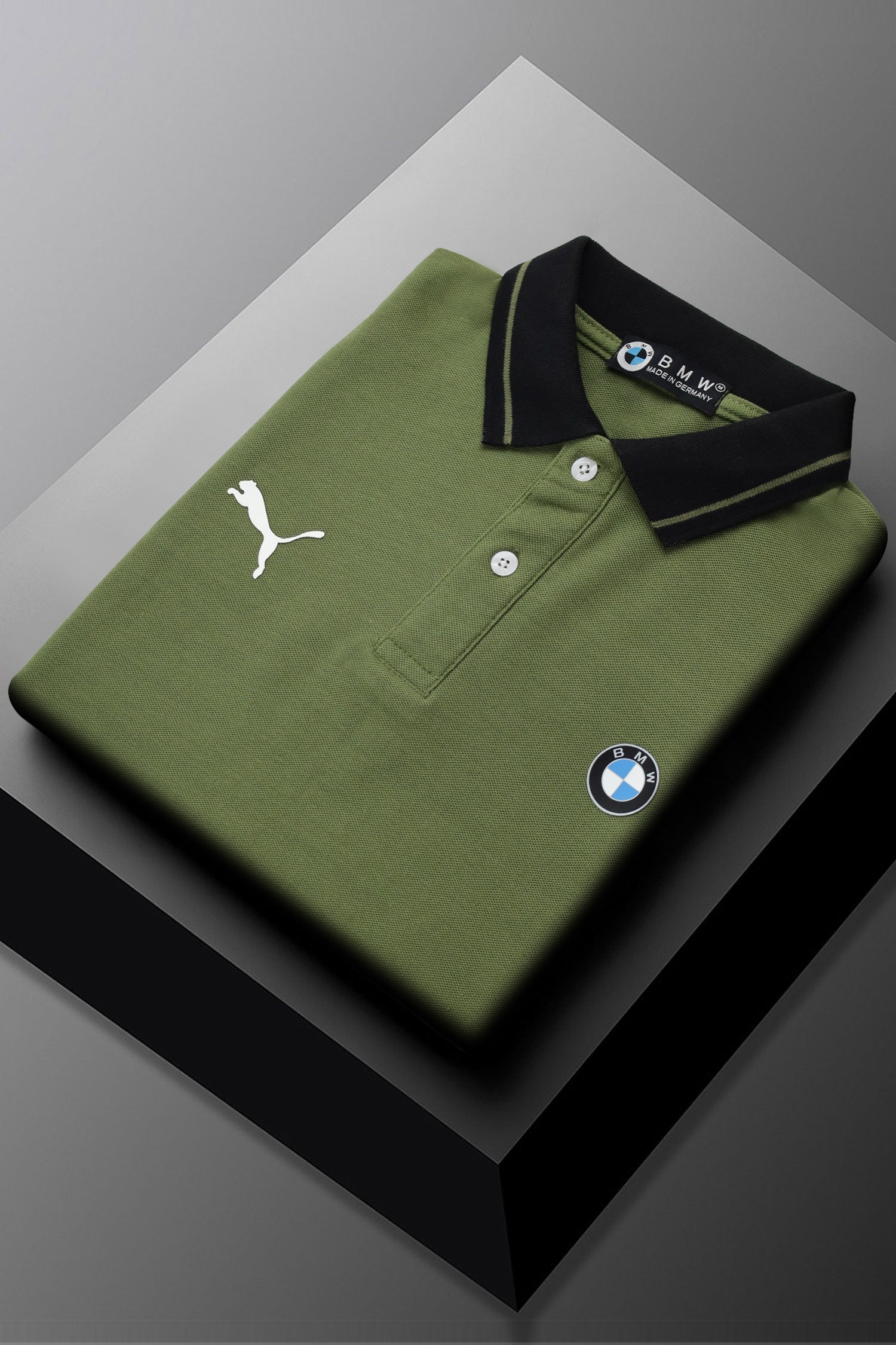 Pma BMW M Motorsports Edition Men's Polo Shirt