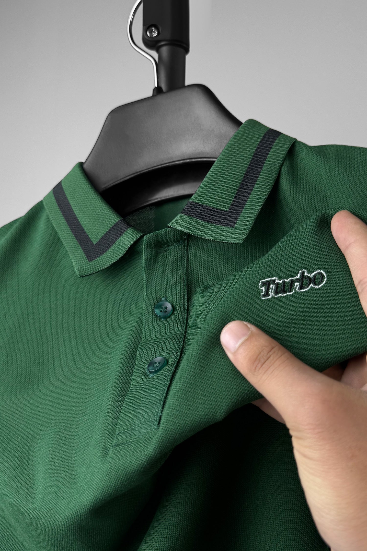 Turbo Polo Pro Grade Tipped Men's Polo Shirt