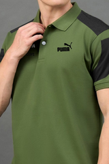 Pma Essential BMW M Motorsports Men's Polo Shirt In Green