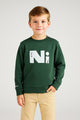 Nke Minimal Block Round Neck Unisex Kids Sweatshirt