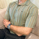 Turbo Spring Edit Textured Casual Shirt In Green