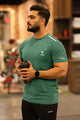 Turbo Elite Performance Series Dry-Fit Tee In Green