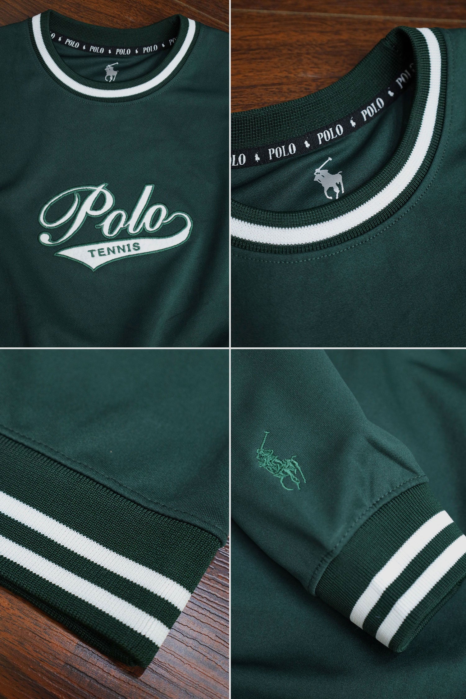 Polo Rph Lren Tennis Crew Neck Men's Full Sleeves Sweatshirt