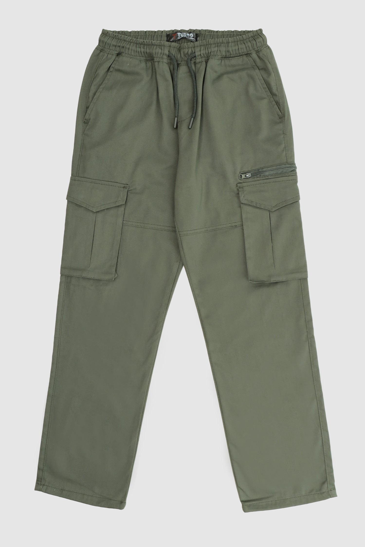Turbo 'Recon' Division Zip-Detail Loose Bottom Cargo Trouser