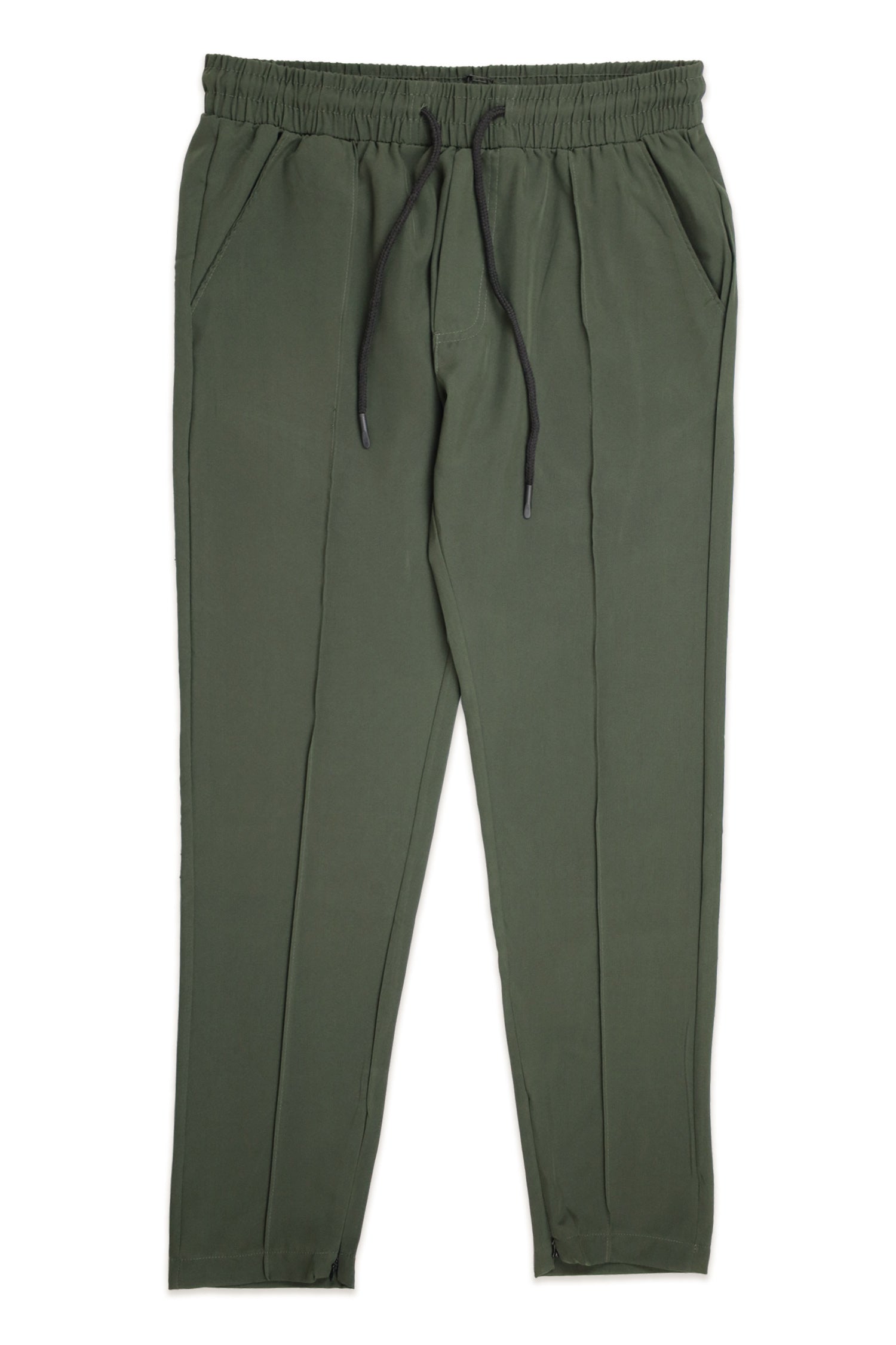 Turbo Micron Swift-Line Panel Trouser In Olive Green