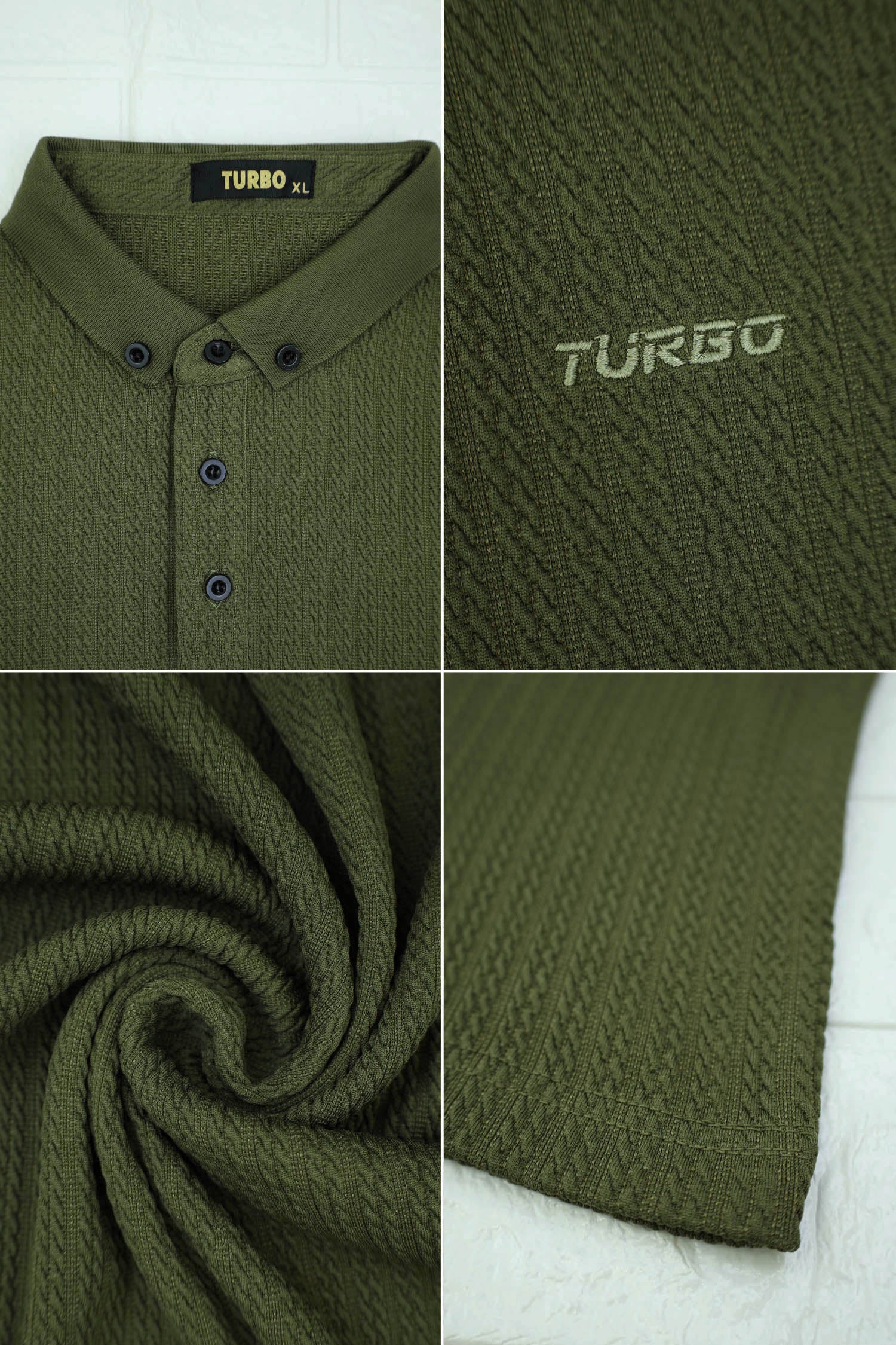 Self Design Turbo Logo Polo Shirts