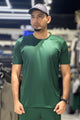 Turbo Front Line Dry-Fit Tee In Green